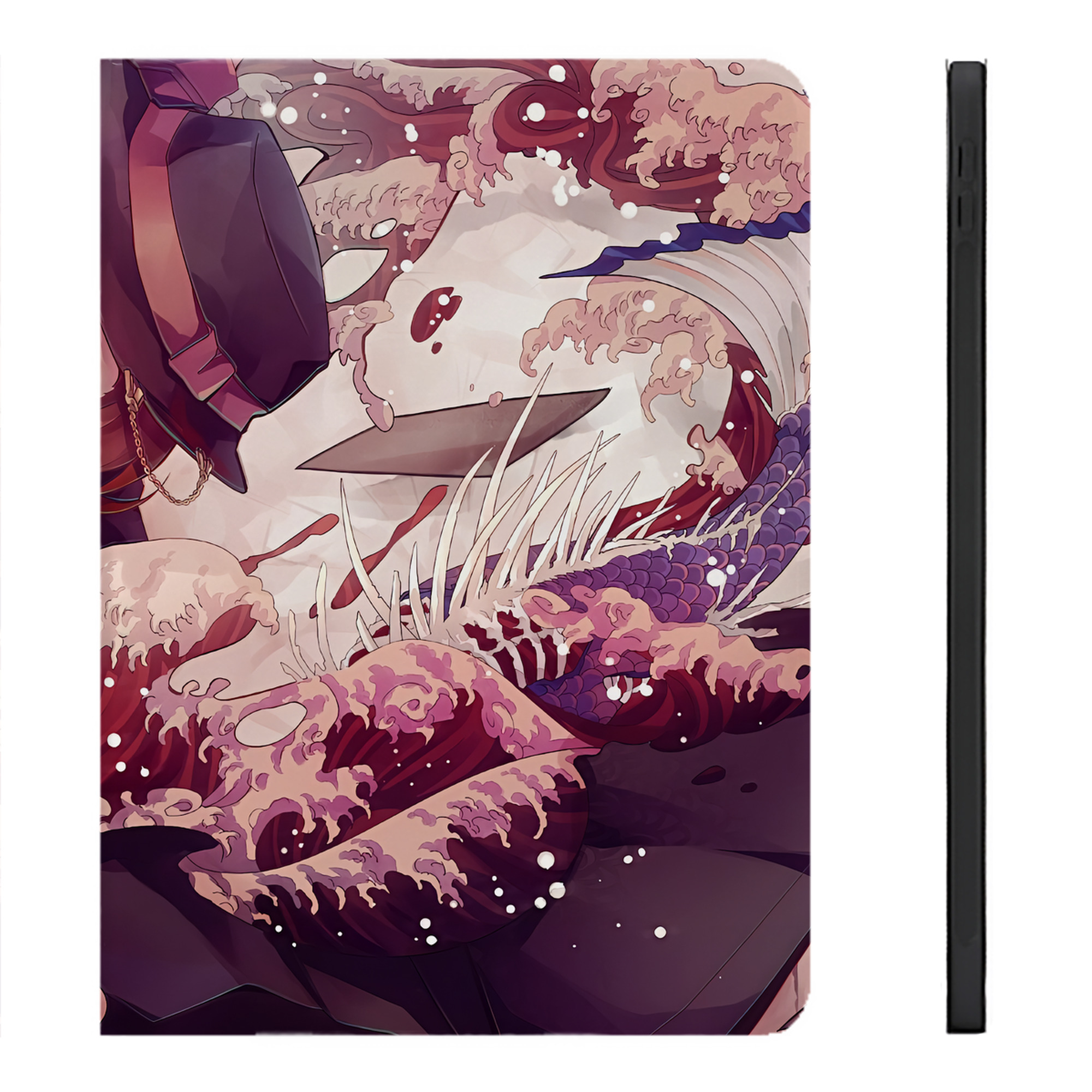 （画像用） 文豪ストレイドッグス Bungo Stray Dogs IPadケース ペンホルダー付き ブックスタイルデザイン